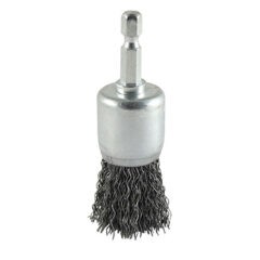 Crimped Steel Wire End Brush